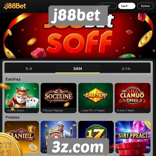 Análise das opções de jogos no site j88bet