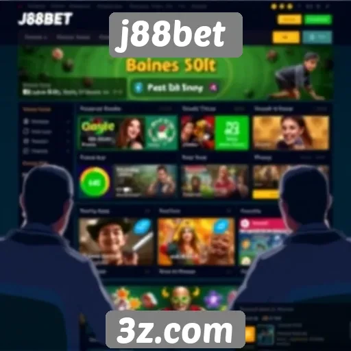 Usabilidade da interface do site j88bet