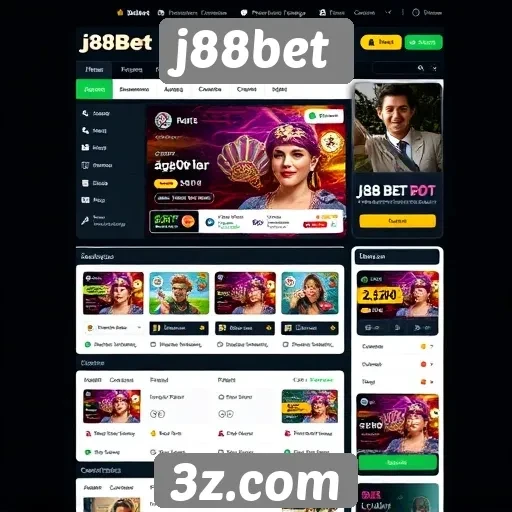 Interface do usuário no j88bet é intuitiva e acessível
